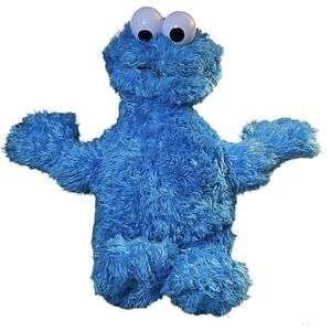 Gund Sesame Street Cookie Monster Plush Stuffed Animal 2013 Blue 12” Lov…